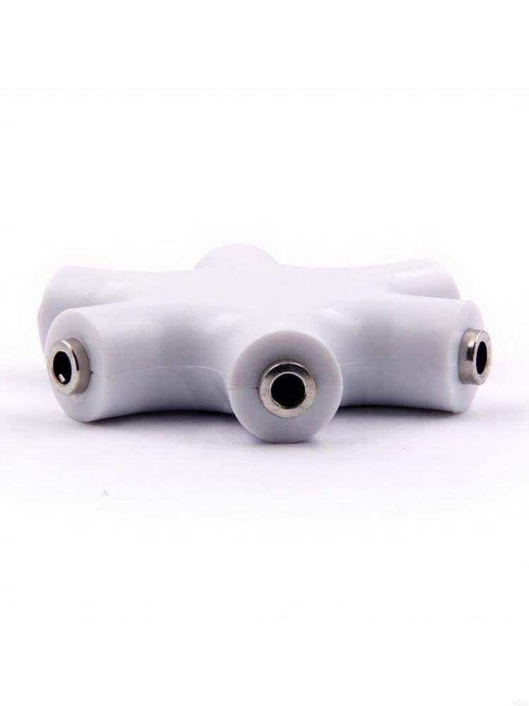 Audio And Music Splitter - Pemisah Musik 5 Output Portabel 3.5Mm