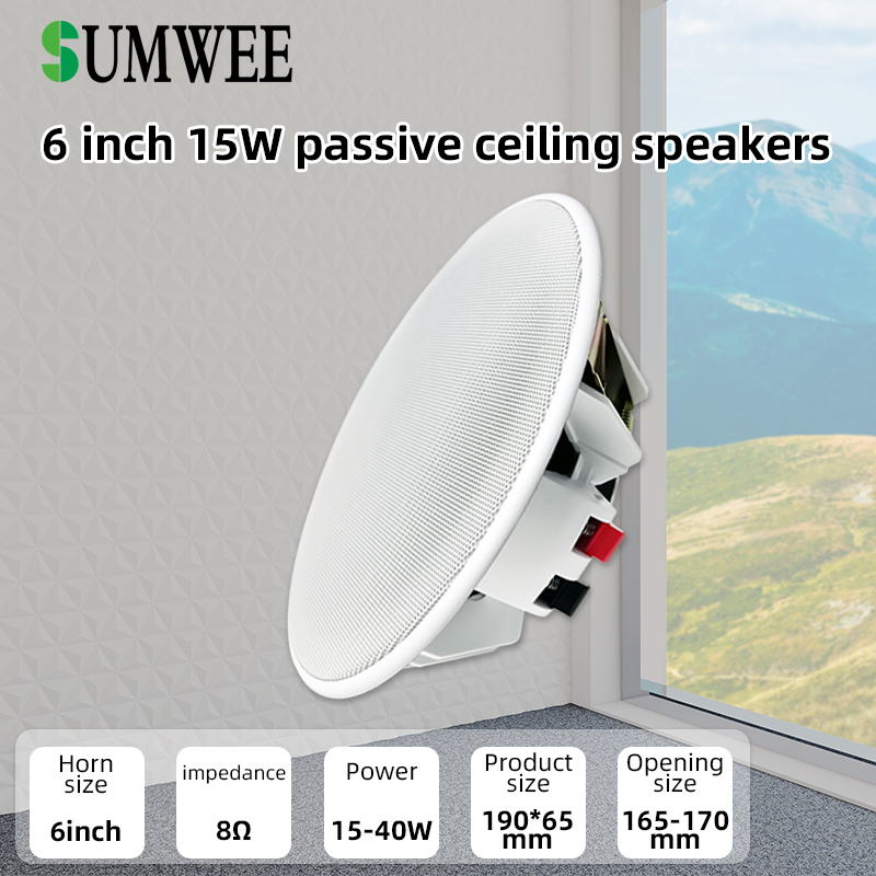 Audio Music System For Home - Speaker Plafon 6 Inci 8ohm Suara