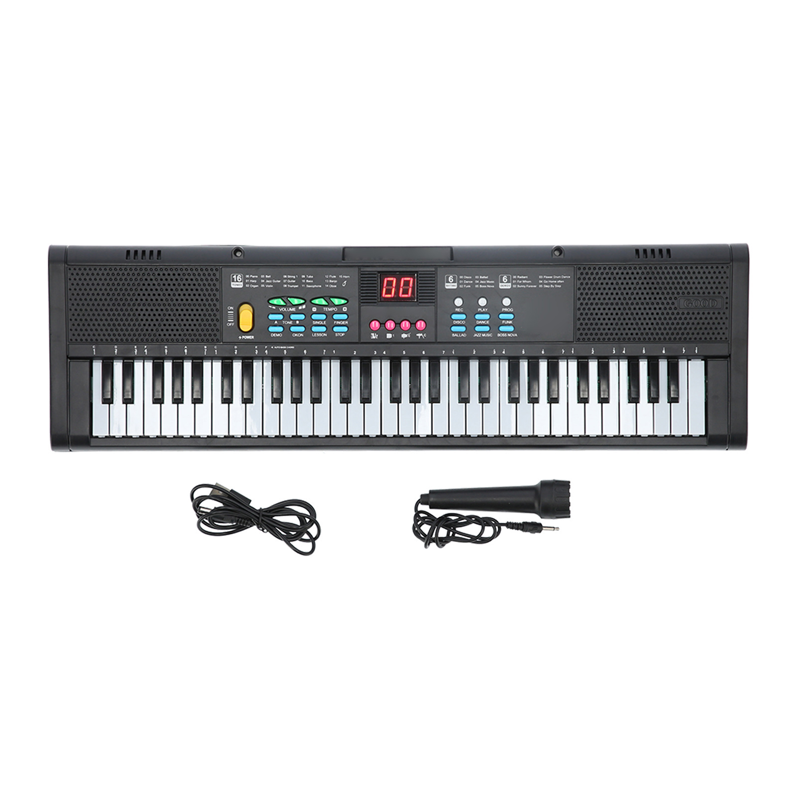 Keyboard Piano 61 Key - Instrumen Piano Keyboard Anak 61 Tombol