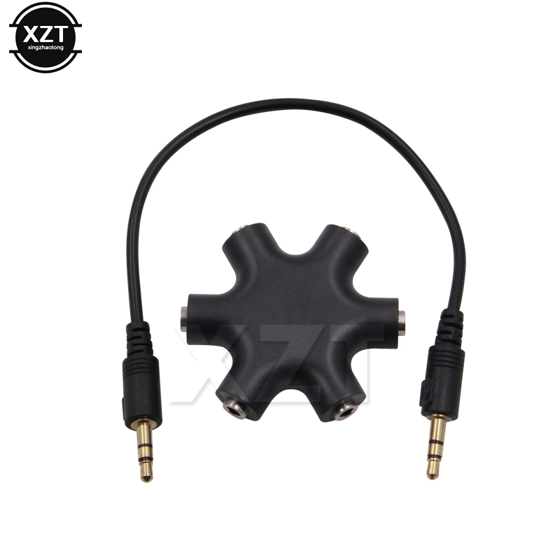 Audio And Music Splitter - Kabel konverter Audio Earphone Jack 3.5mm,