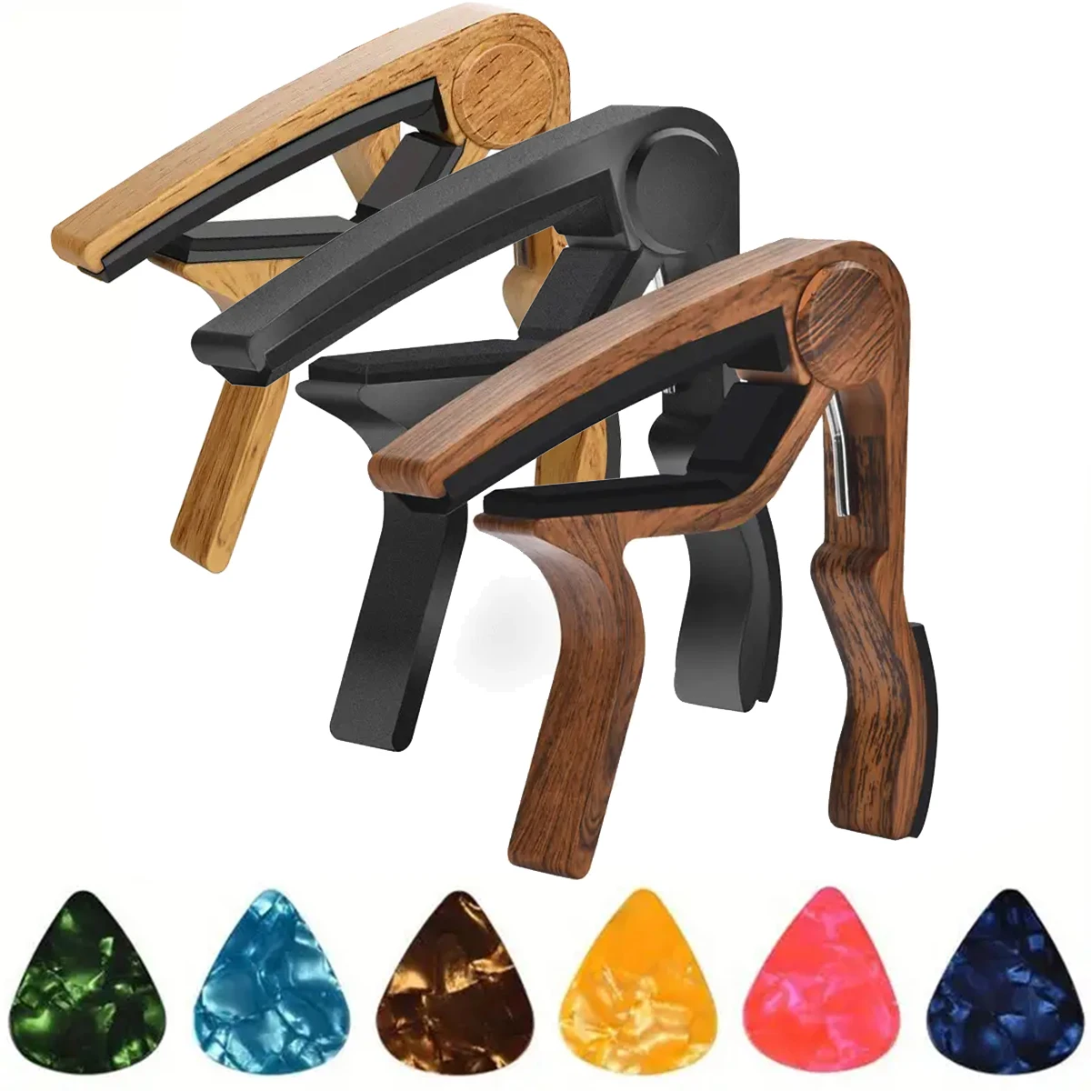 Guitar Capo Clip - Capo gitar Aloi seng kualitas tinggi