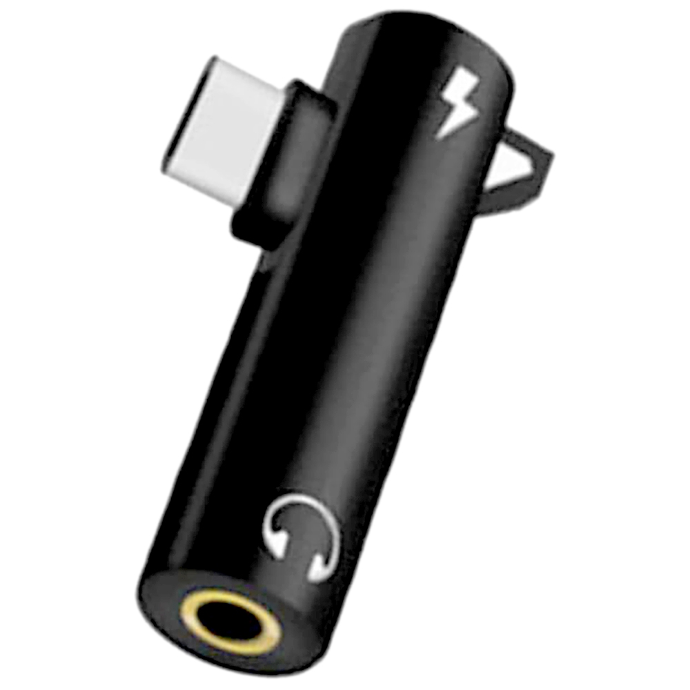 Audio And Music Splitter - Konverter Earphone adaptor Audio tipe C,