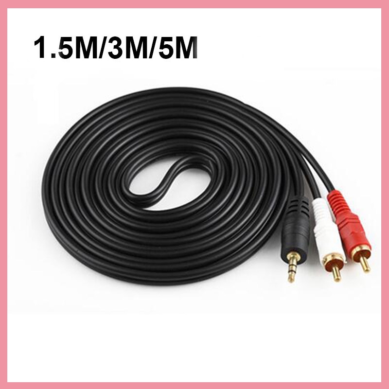 Audio And Music Splitter - Kabel Splitter Audio 3.5mm Stereo Male