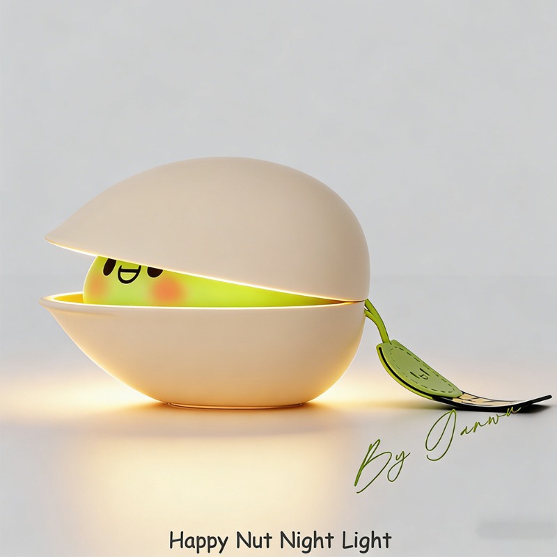Audio Music Happy Birthday - Lampu Malam Happy Nut Kartun Wajah