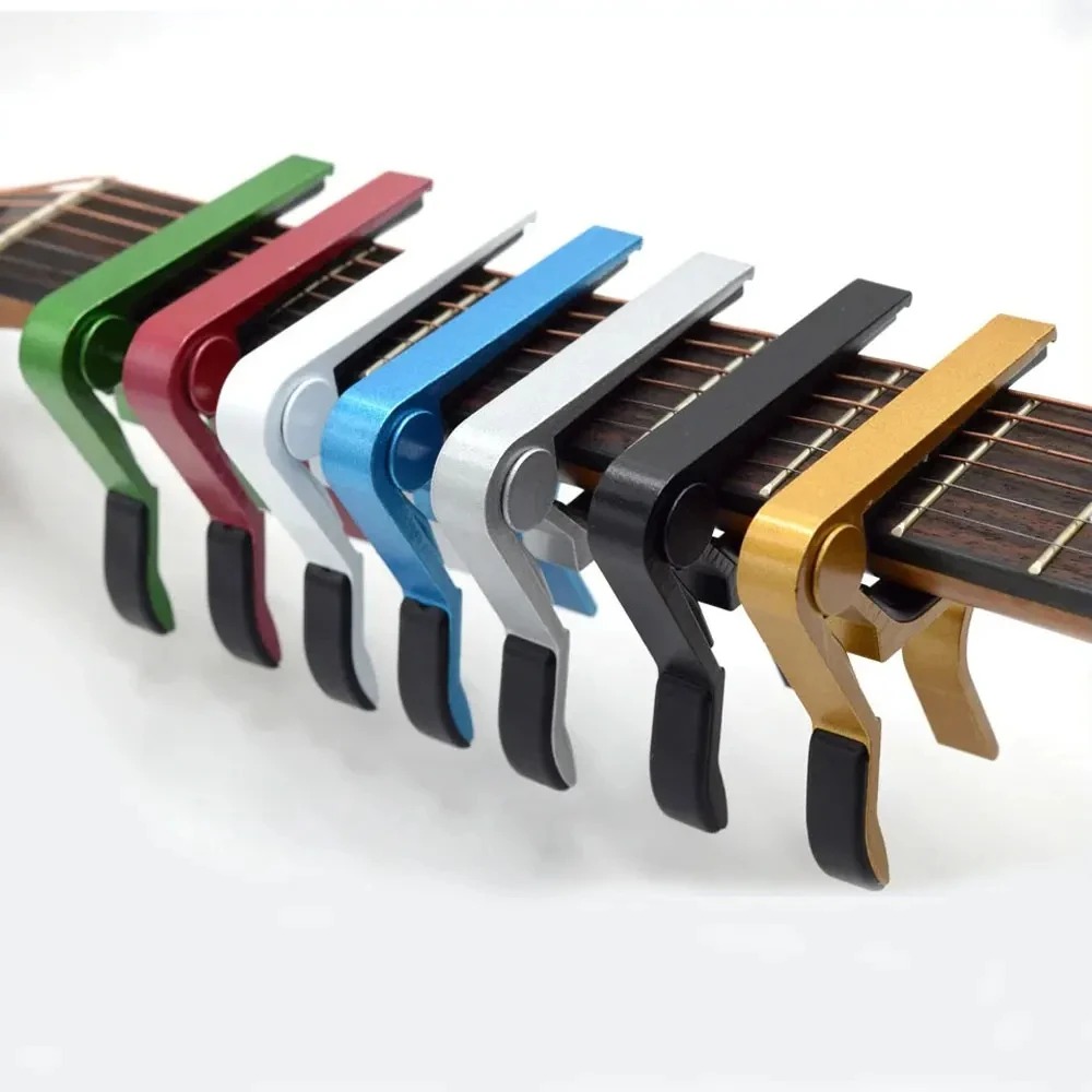 Guitar Capo Clip - Capo gitar Aluminium paduan kualitas tinggi,