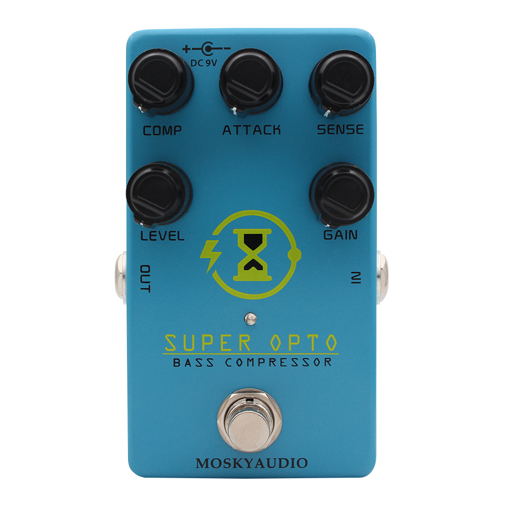 Looper Pedal Guitar - Mosky Super OPTO Bass Optical Compressor