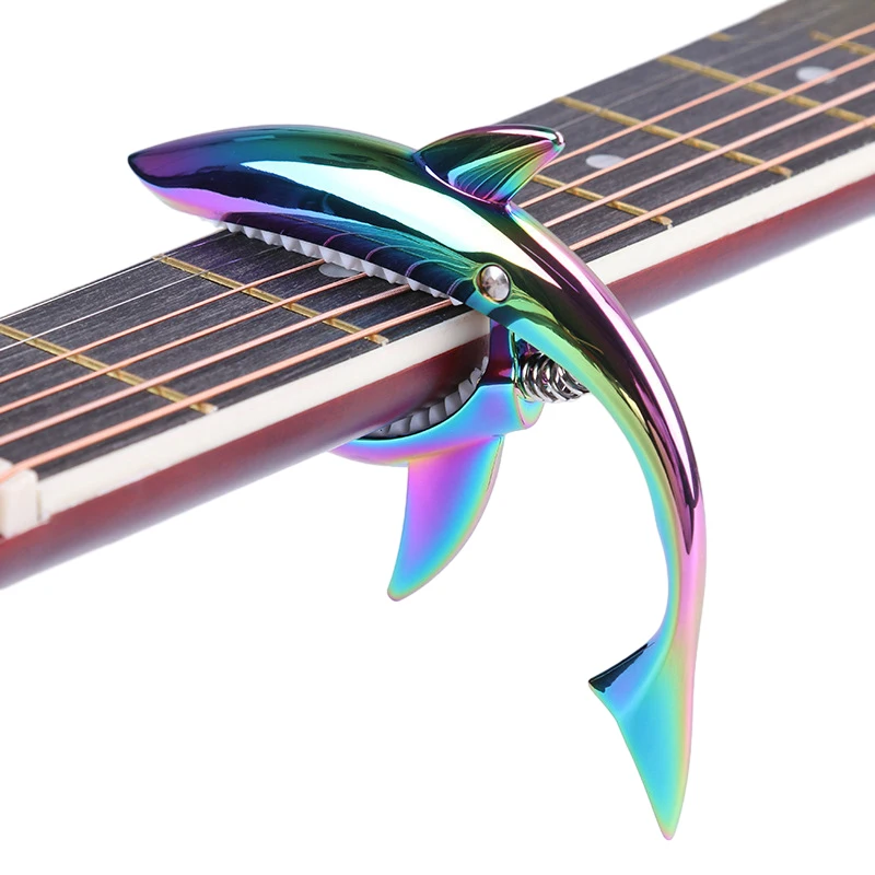 Guitar Capo Clip - Capo Gitar Metal Shark dari Paduan