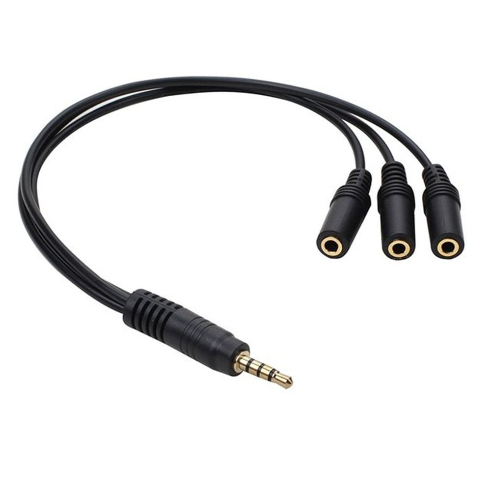 Audio And Music Splitter - Kabel Splitter Headset Mikrofon Earphone Musik