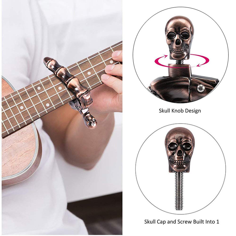 Capo Gitar Bentuk Tengkorak un - Guitar Capo Clip ulasan dan harga