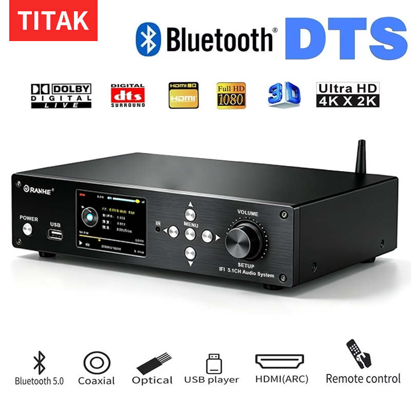 Dekoder Audio 5.1 Saluran Asli - Audio And Music Splitter ulasan dan harga