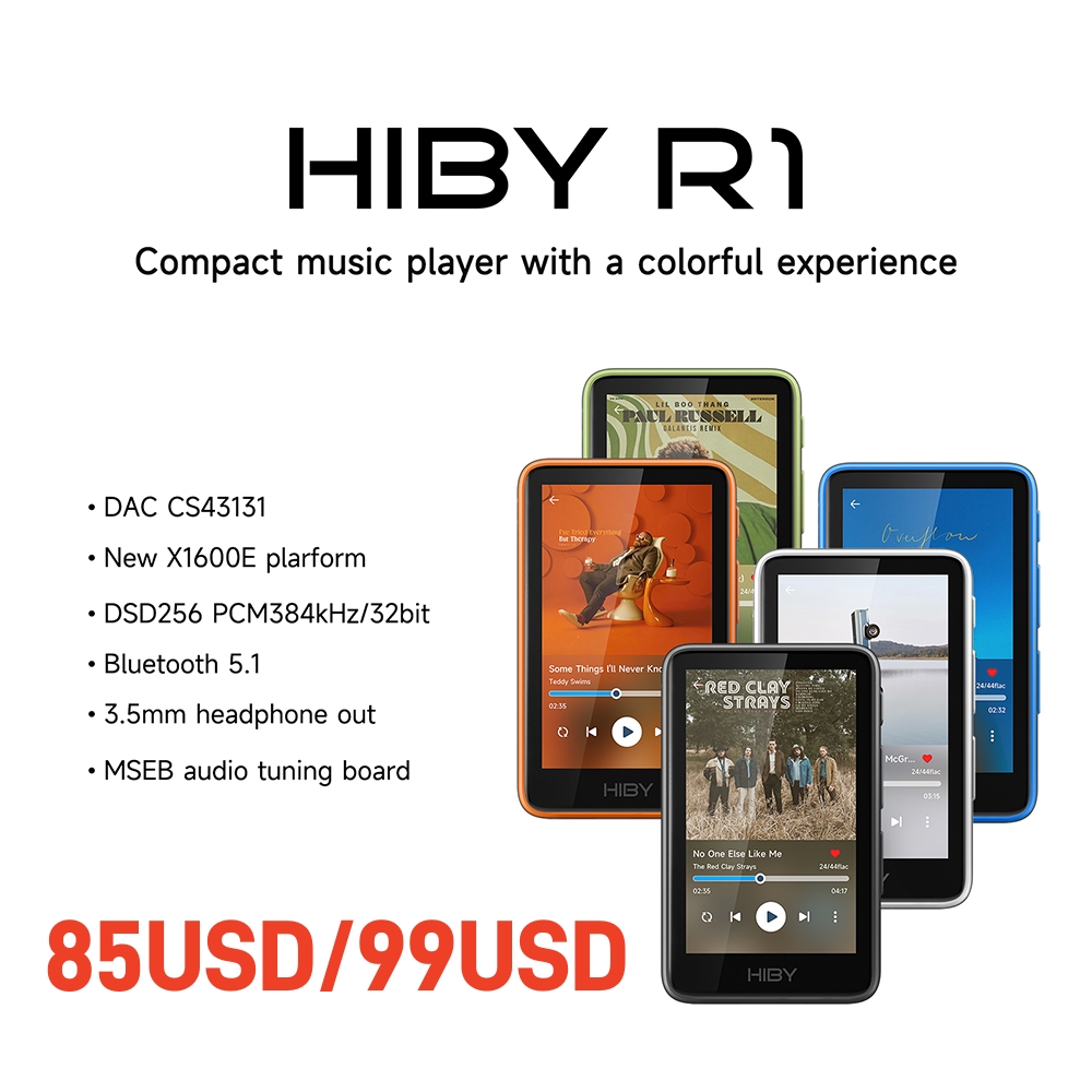 HiBy R1 Pemutar Musik Audio Hi - Audio Music Web ulasan dan harga