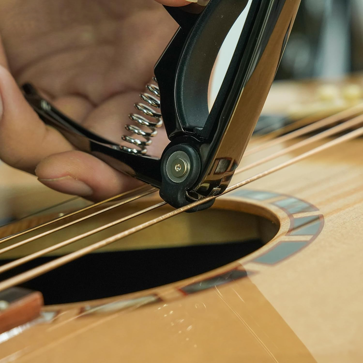 Capo Gitar 4-in-1 untuk Gitar  - Guitar Capo Clip ulasan dan harga