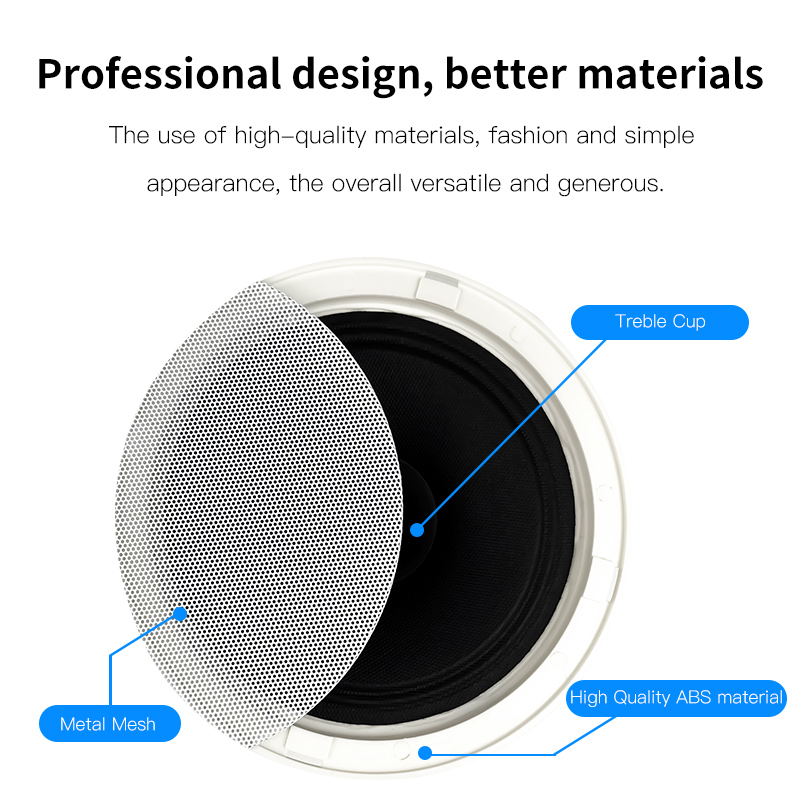 Speaker Plafon 6 Inci 8ohm Sua - Audio Music System For Home ulasan dan harga