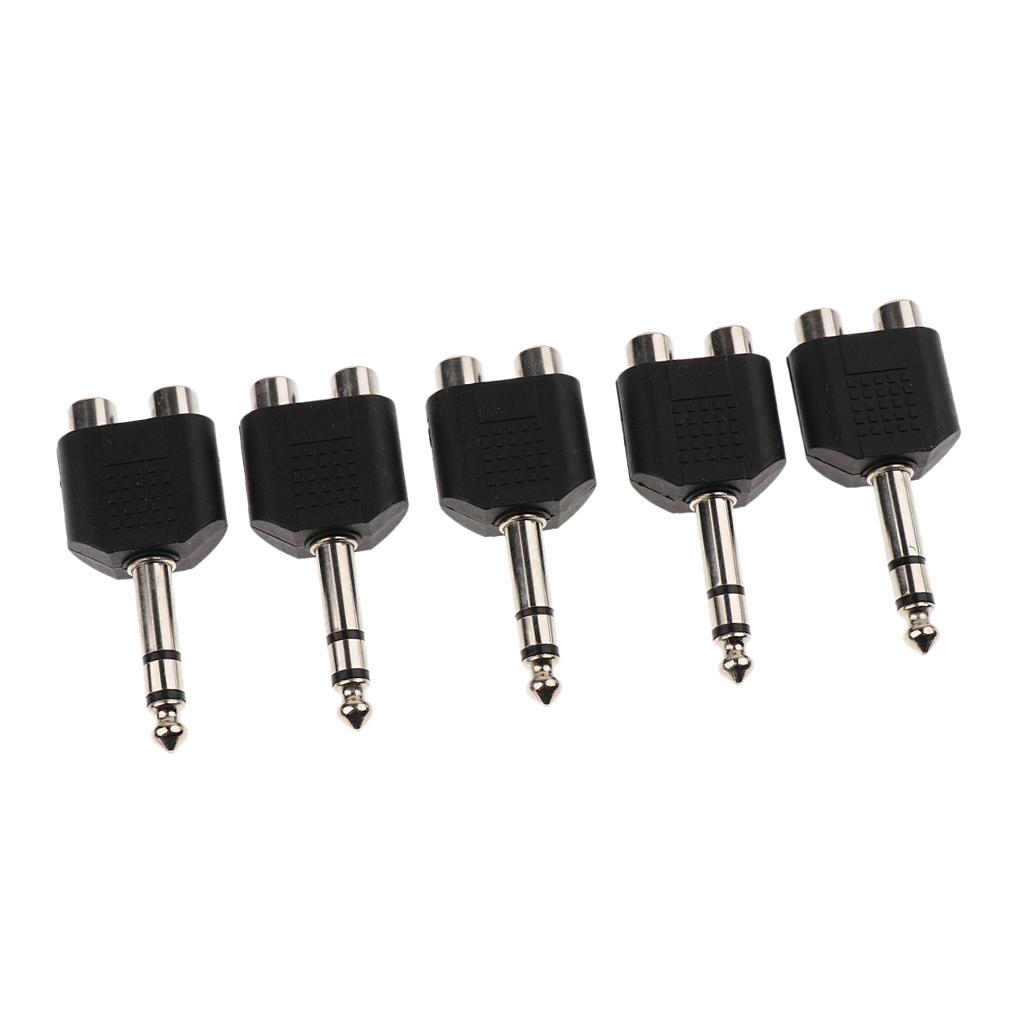 Pemisah Audio Kabel RCA Ganda  - Audio And Music Splitter ulasan dan harga