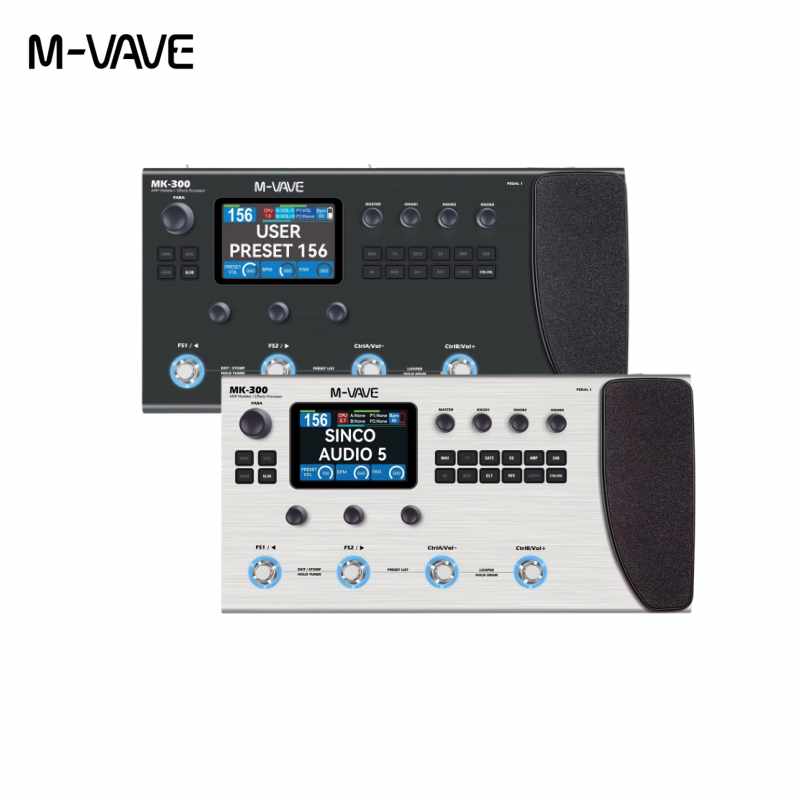 M-VAVE MK-300 Pedal Multi-Efek - Looper Pedal Guitar ulasan dan harga