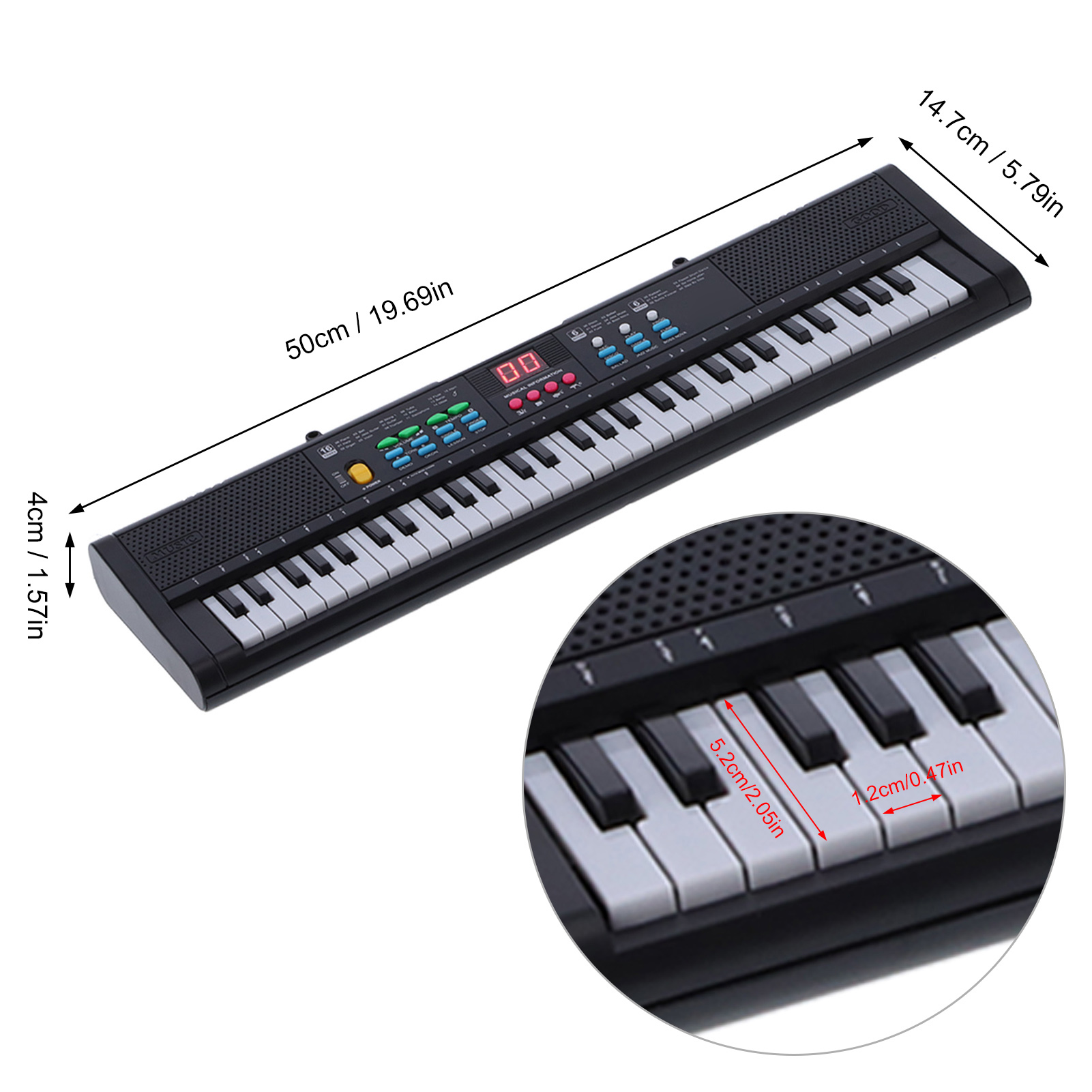 Instrumen Piano Keyboard Anak  - Keyboard Piano 61 Key ulasan dan harga