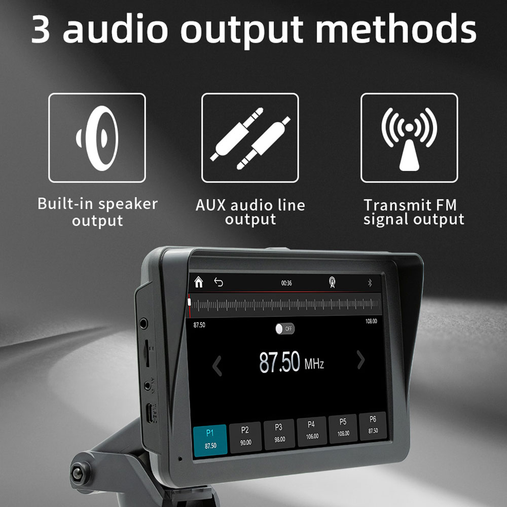 Pemutar Multimedia Mobil Layar - Audio Music Image ulasan dan harga