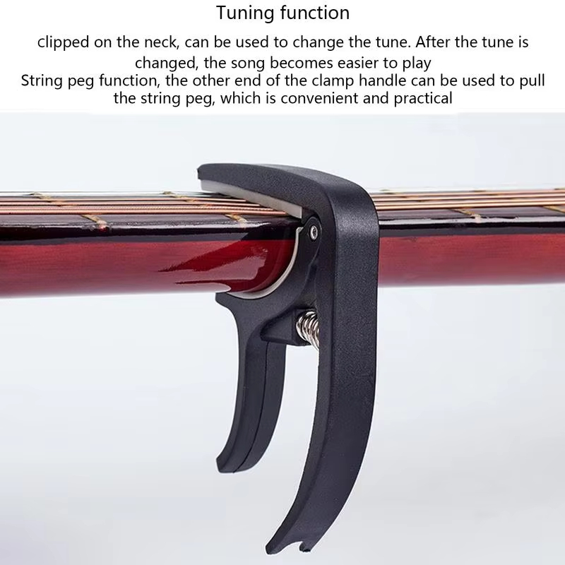 Capo Gitar Plastik Portabel un - Guitar Capo Clip ulasan dan harga