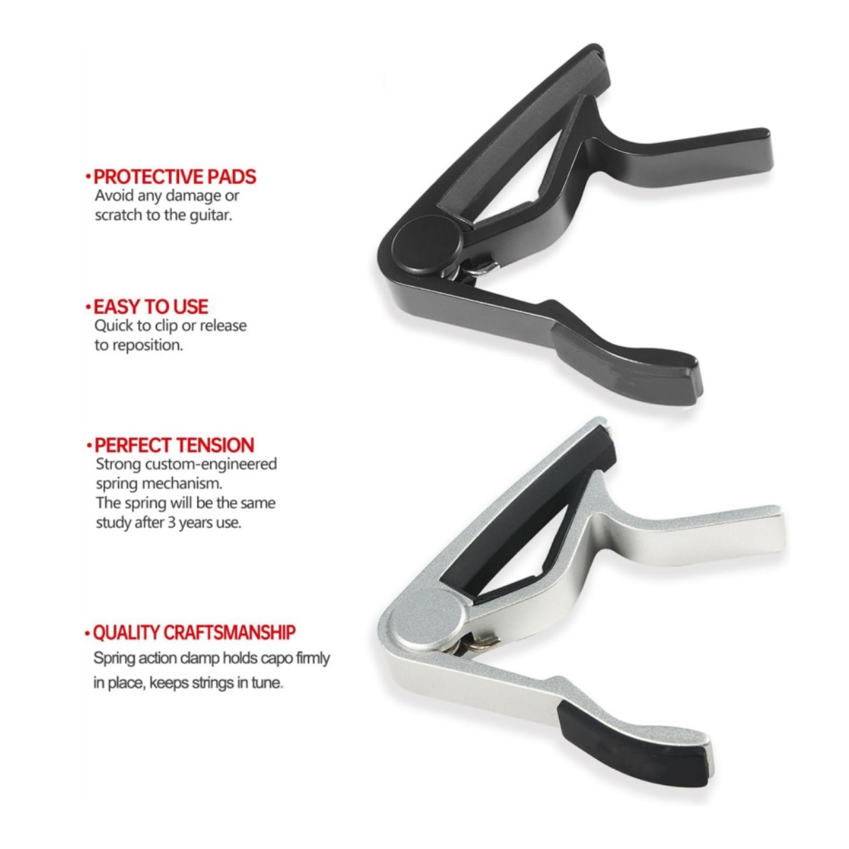 Miwayer Guitar Capo - Penyetel - Guitar Capo Clip ulasan dan harga