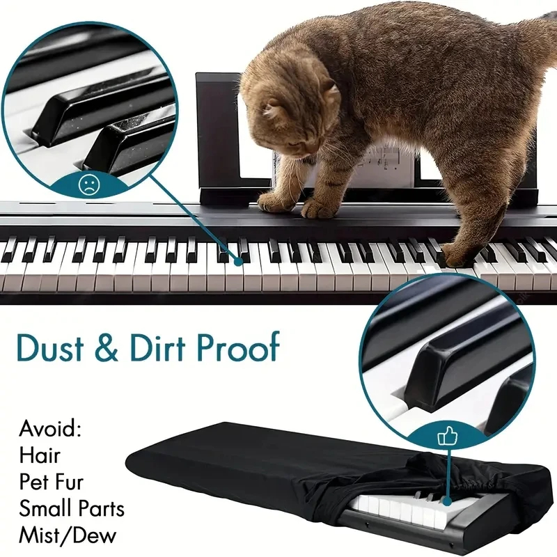 Penutup Keyboard Piano Elektro - Keyboard Piano 61 Key ulasan dan harga