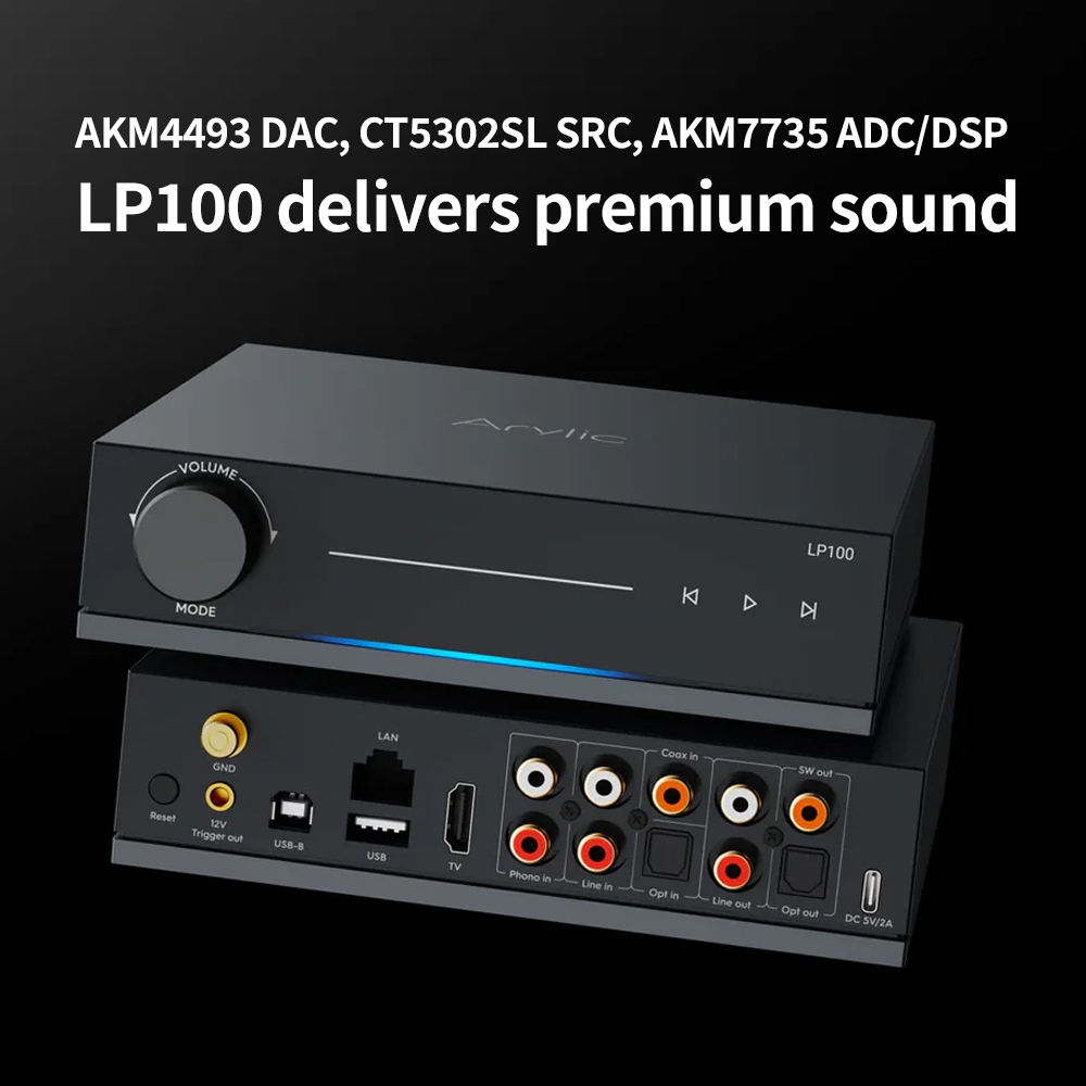 Arylic LP100 Pemutar Musik Nir - Audio Music Google ulasan dan harga