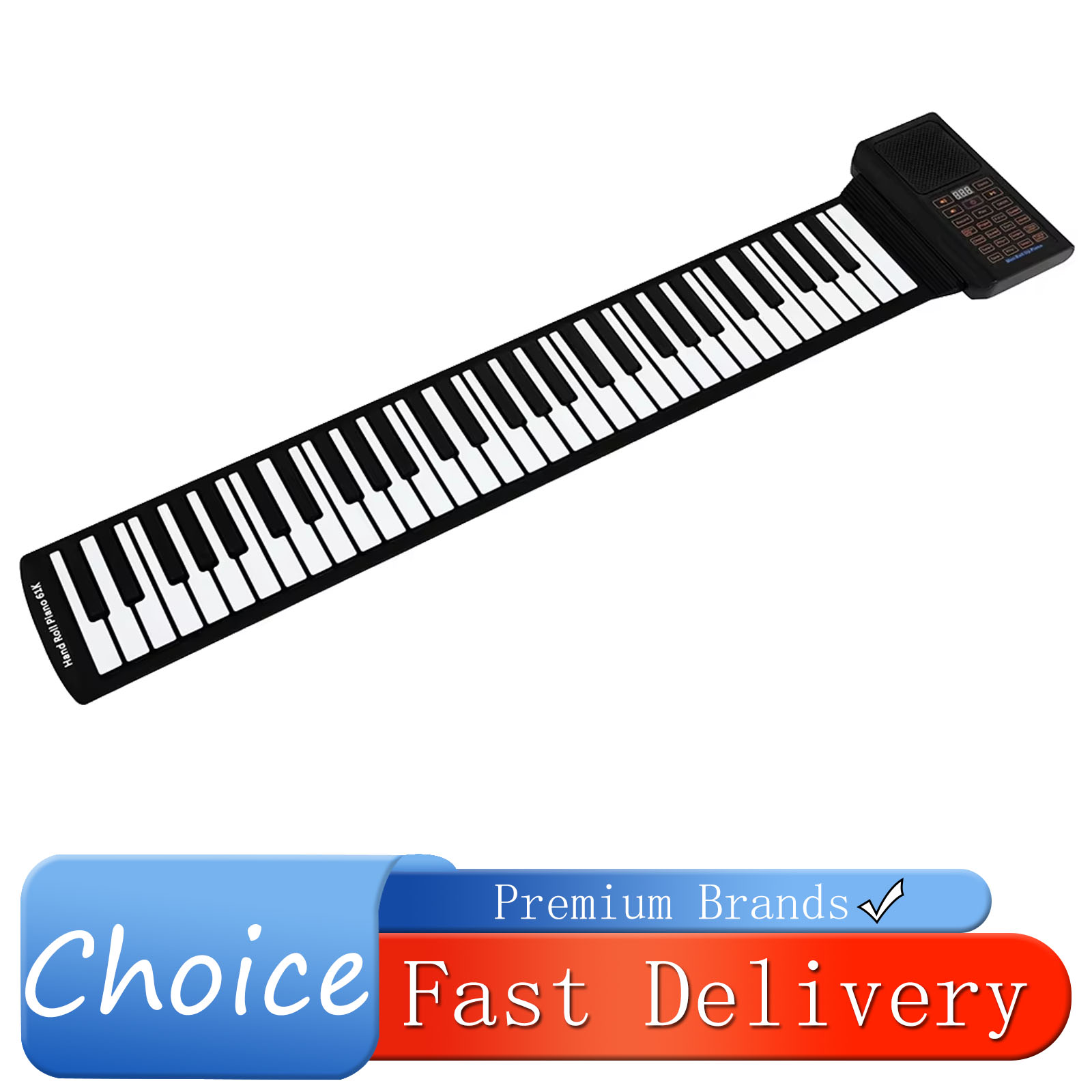 61 Tombol Piano Mini Gulung Si - Keyboard Piano 61 Key ulasan dan harga