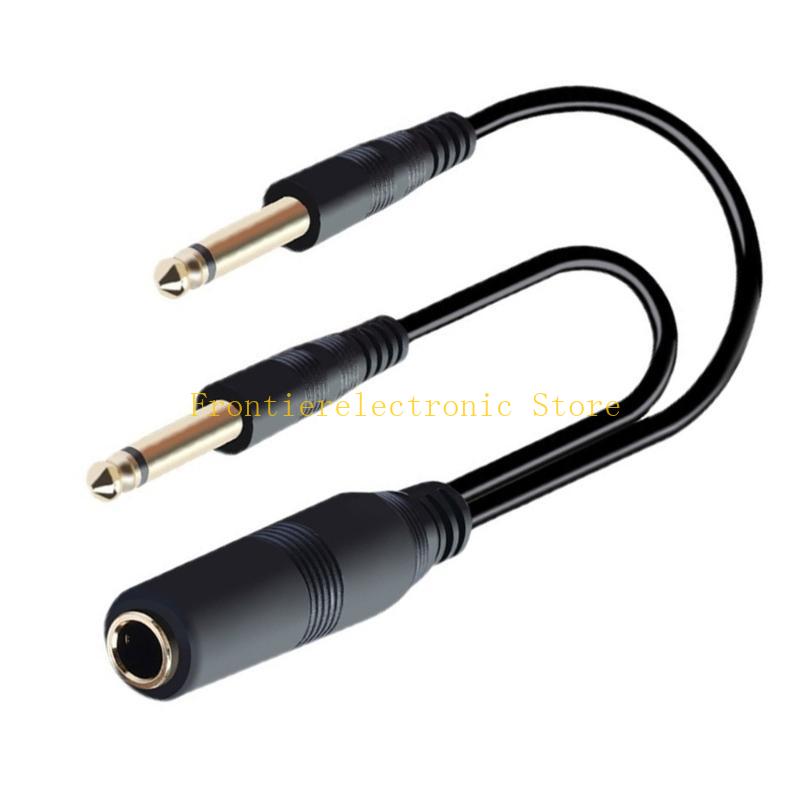 G8DB 2x 1/4 Inci 6.35Mm Ke 6.3 - Audio And Music Splitter ulasan dan harga