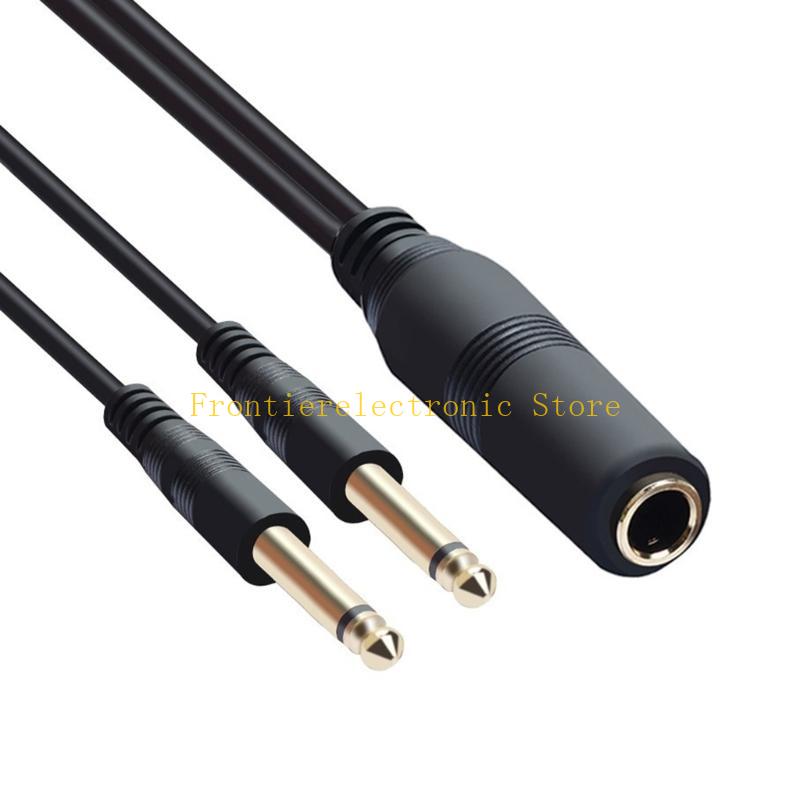G8DB 2x 1/4 Inci 6.35Mm Ke 6.3 - Audio And Music Splitter ulasan dan harga