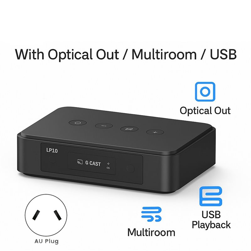 LP10 Wireless Music Streamer D - Audio Music Google ulasan dan harga