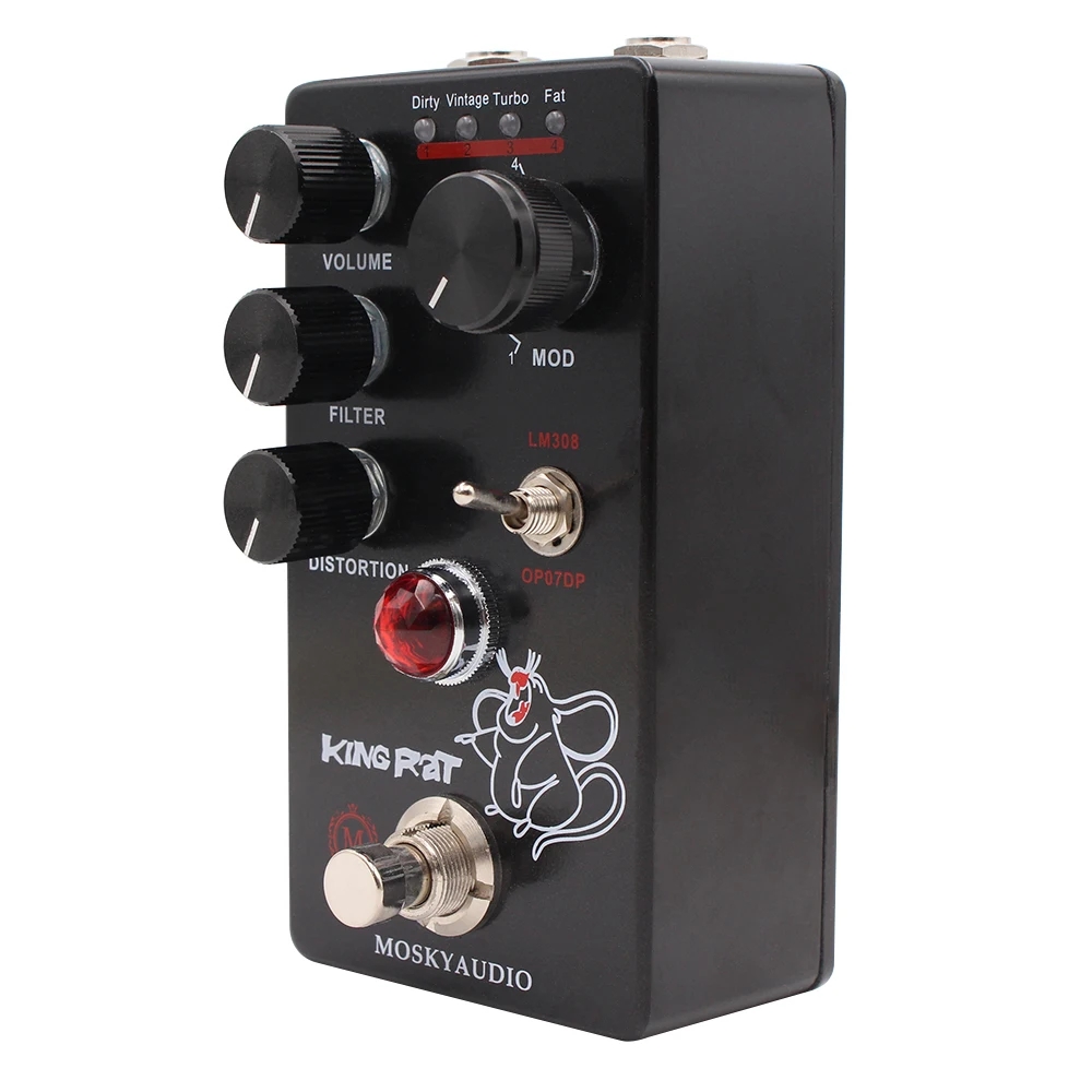Mosky KING RAT Pedal Efek Dist - Looper Pedal Guitar ulasan dan harga