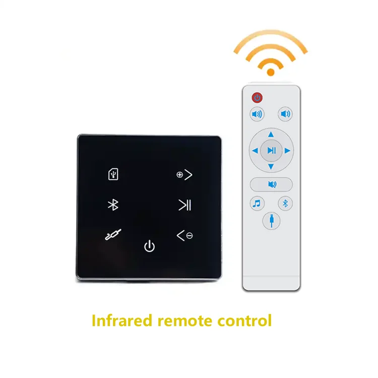Amplifier Dinding Bluetooth, p - Audio Music System For Home ulasan dan harga
