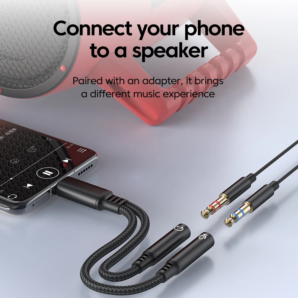 Kabel Audio Jack Jantan Ke 3.5 - Audio And Music Splitter ulasan dan harga