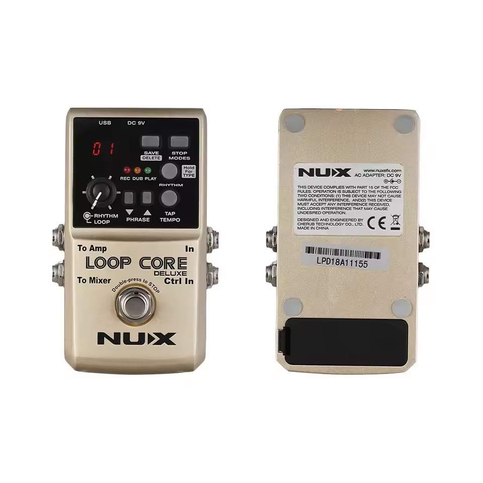 Nux Loop Core Deluxe Pedal Efe - Looper Pedal Guitar ulasan dan harga