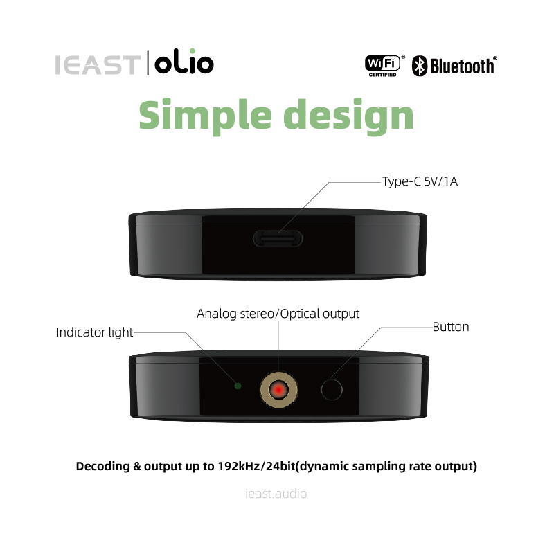 Olio AirPlay2 penerima audio n - Audio Music Google ulasan dan harga