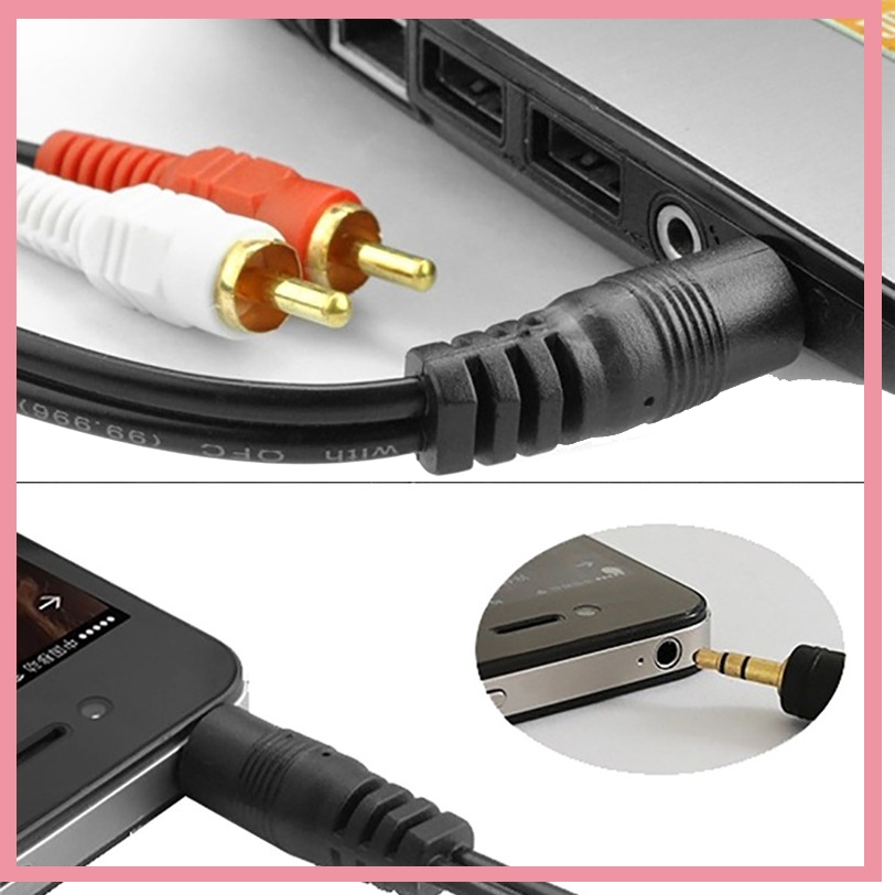 Kabel Splitter Audio 3.5mm Ste - Audio And Music Splitter ulasan dan harga