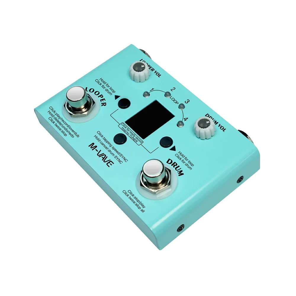 M-vave Lost Tempo mesin Drum & - Looper Pedal Guitar ulasan dan harga