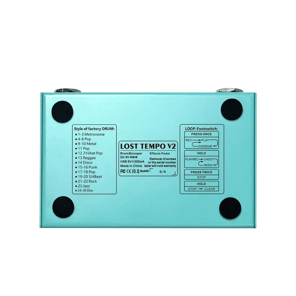 M-vave Lost Tempo mesin Drum & - Looper Pedal Guitar ulasan dan harga