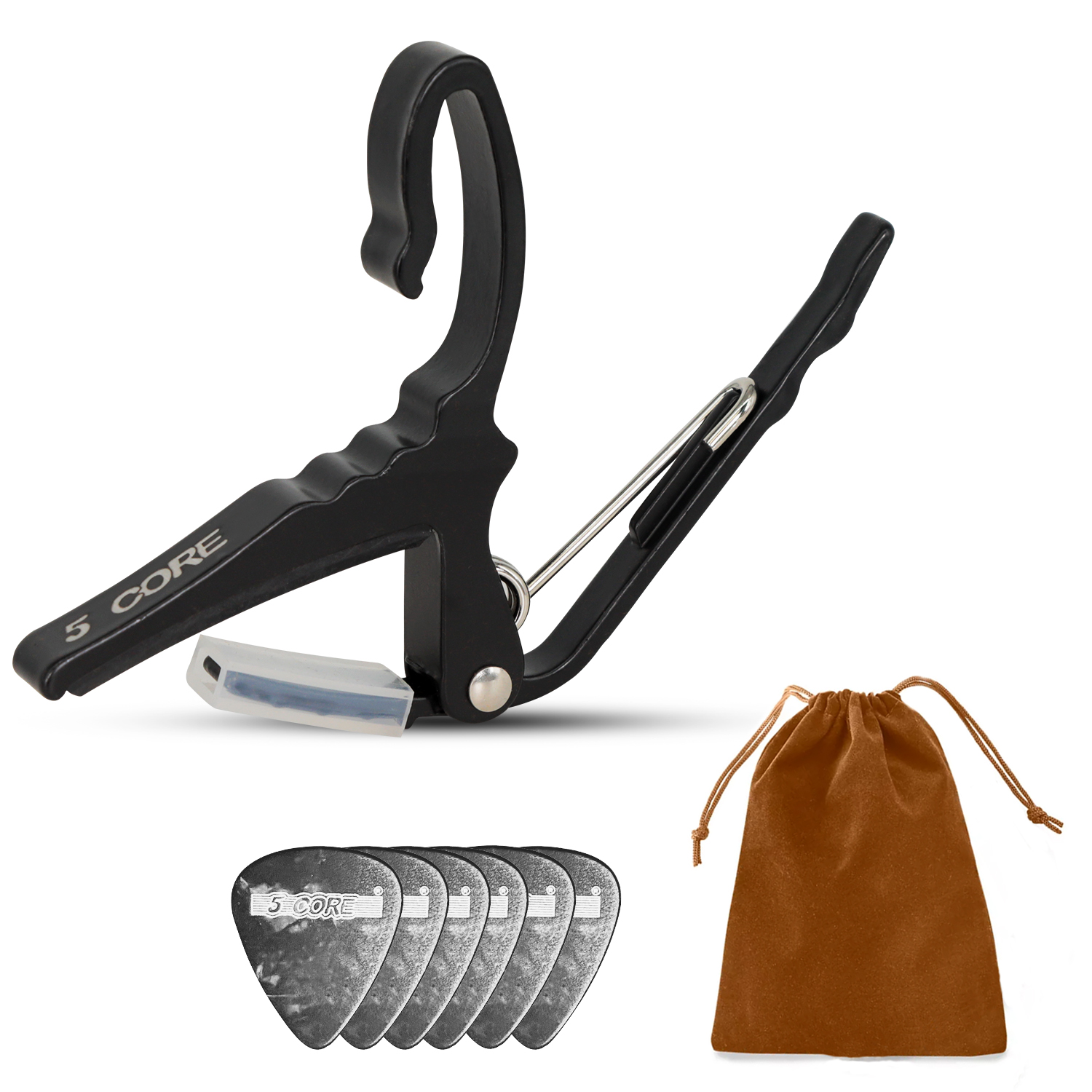 5 Core Guitar Capo Quick Chang - Guitar Capo Clip ulasan dan harga