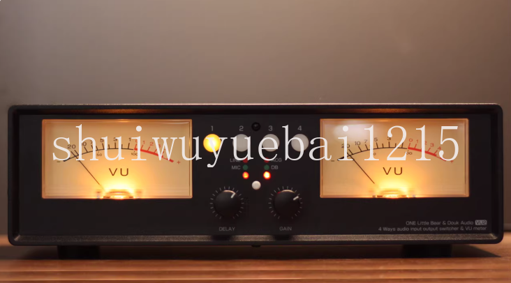 VU2 Music Level Meter Analog V - Audio And Music Splitter ulasan dan harga