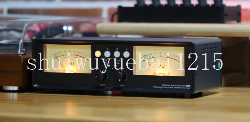 VU2 Music Level Meter Analog V - Audio And Music Splitter ulasan dan harga